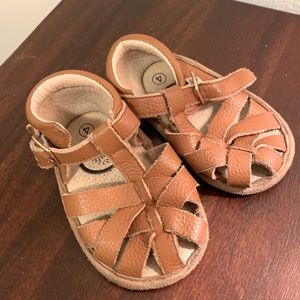 Little Love Bugs leather baby sandals